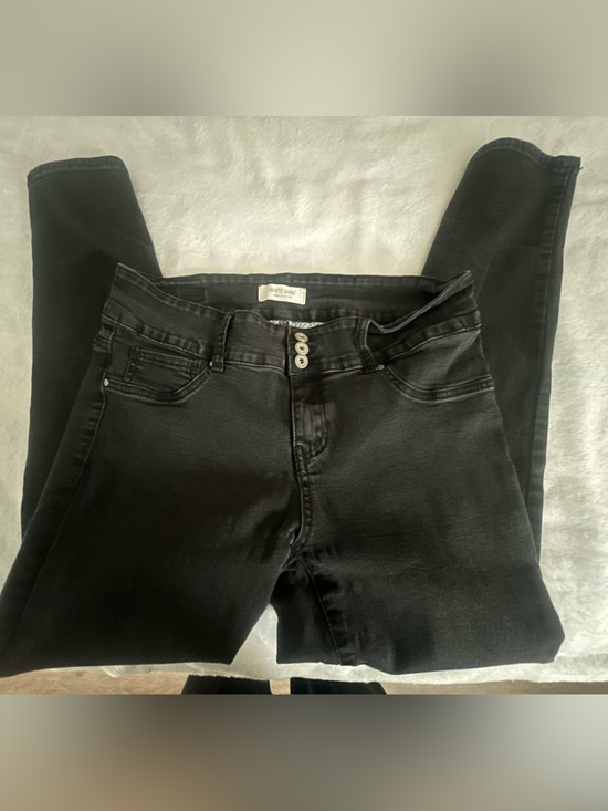 White Mark Denim - White Mark Denim Collection women’s plus size stretch skinny jeans size 16 black